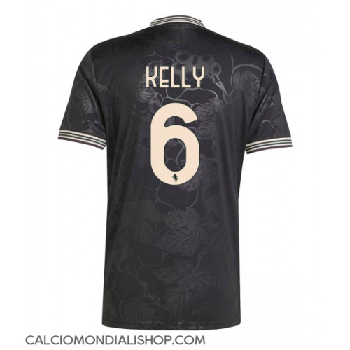 Maglie da calcio Juventus Lloyd Kelly #6 Terza Maglia 2025-26 Manica Corta